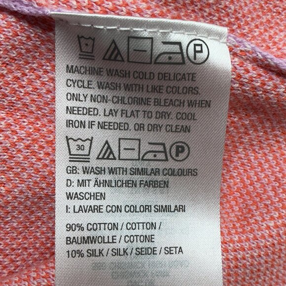 1X ARGYLE CARDIGAN Isaac Argyle Jacquard Cardigan PURPLE ICE - Picture 7 of 9